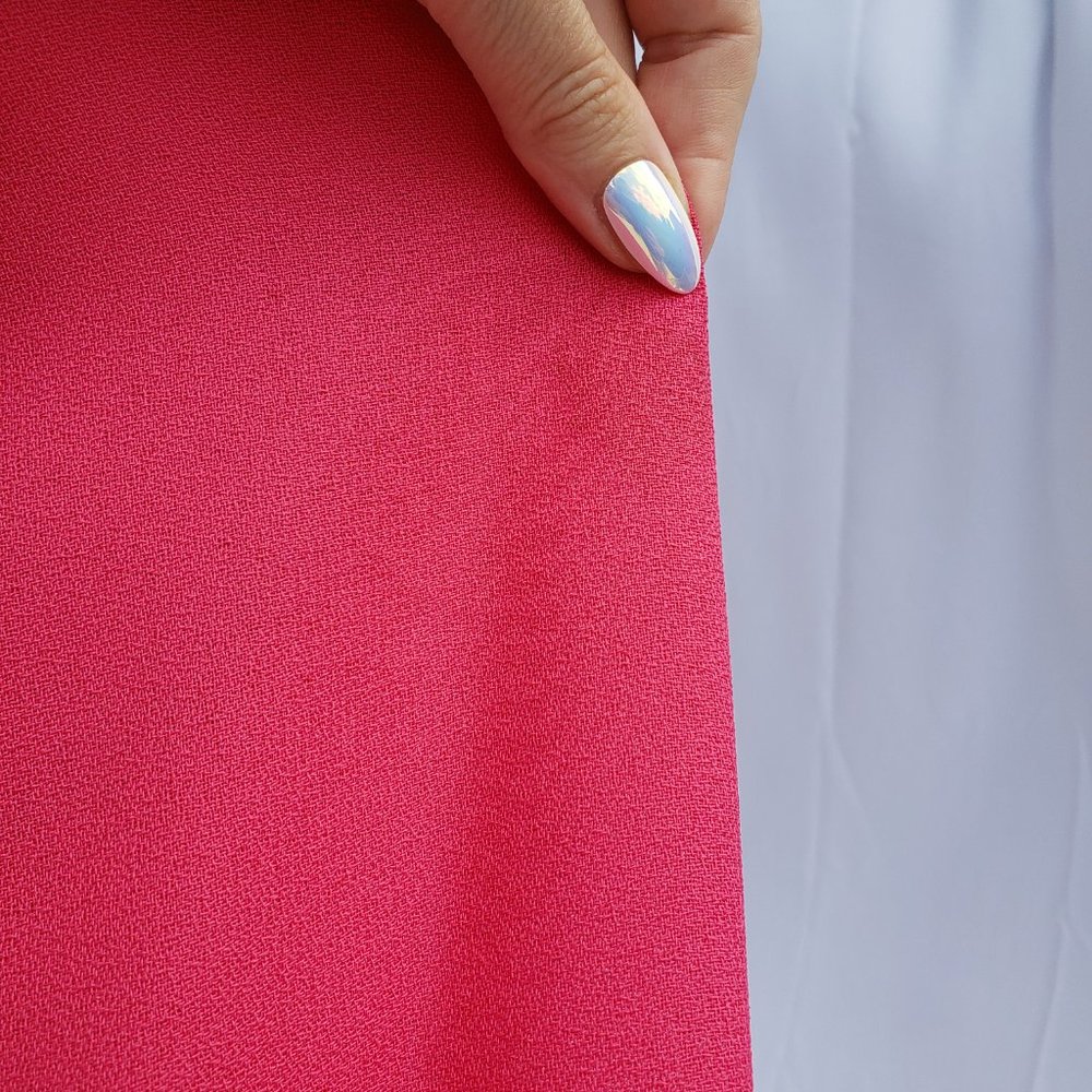 Vintage hot pink crepe suit - Picture 4 of 8